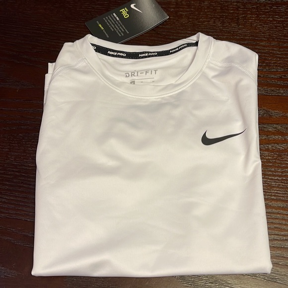 Nike Other - Nike Dri-Fit White Training Shirt Size Medium